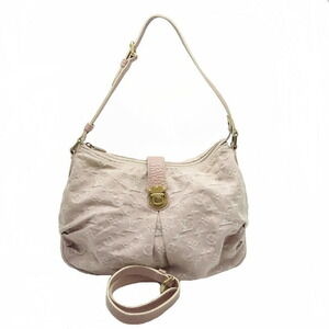 Louis Vuitton Shoulder Bag Monogram Denim Slightly Rose